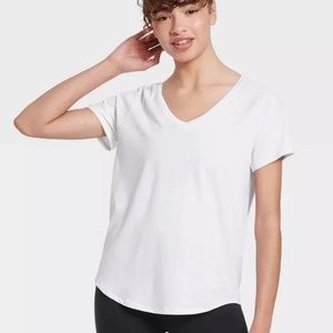 Women’s Lightweight Short Sleeve VNeck Boxy Cut Tee